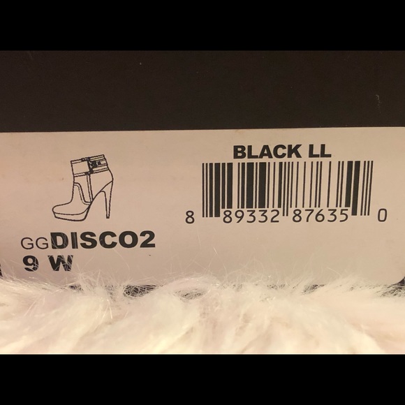 G by Guess Disco2 Black Ankle Boots - Picture 3 of 8